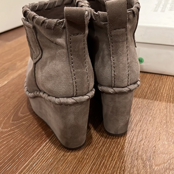 Pedro Garcia Suede wedge booties - Picture 3 of 7